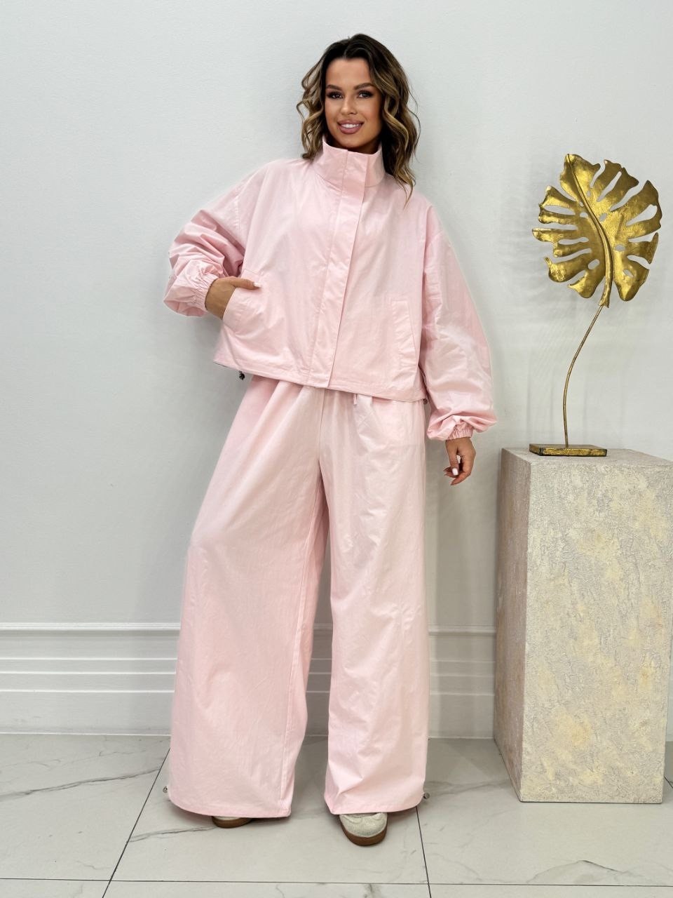 спортивный костюм винтажный y2k оверсайз в стиле 90-х,костюм спортивный,костюм женский,костюм свободного кроя,розовый костюм