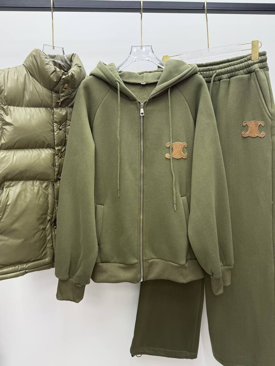 спортивные костюмы женские,костюм цвета хаки,cпортивный костюм теплый женский,костюм с начесом,костюмы женские