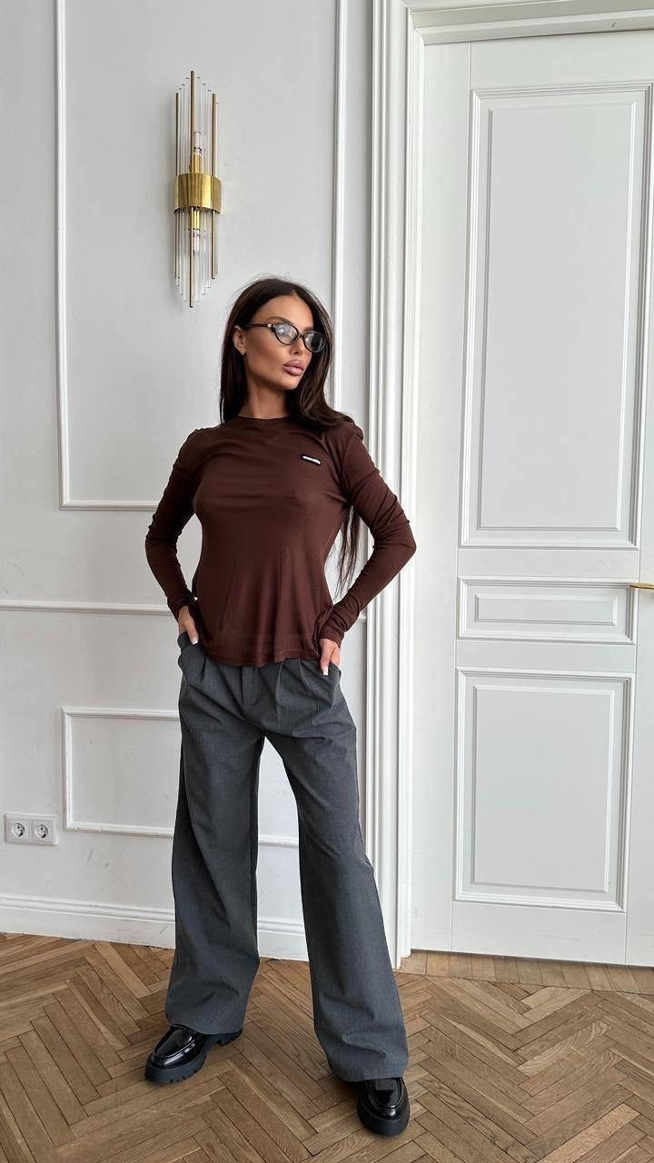 лонгслив женский,лонгслив приталенный,кофта трикотажная,лонгслив трикотажный базовый,лонгслив