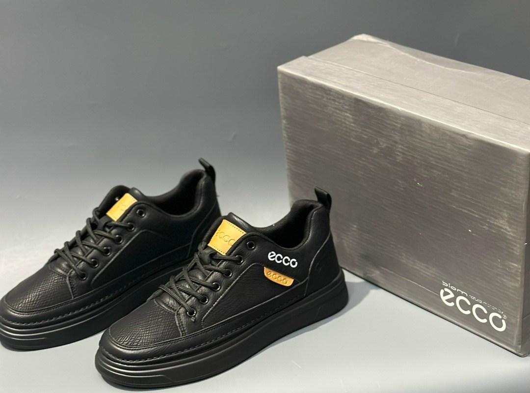 кроссовки ecco,мужские кроссовки ecco,,кожаные кроссовки мужские, мужская кроссовки