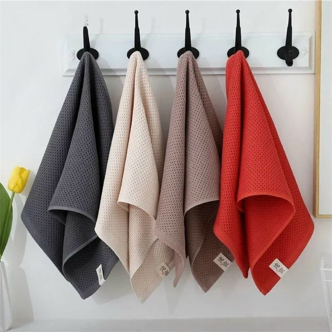 кухонные полотенца вафельные,набор кухонные вафельные полотенца,полотенца для кухни,полотенце для кухни из синтетики,полотенца кухонные вафельные набор 3 штуки