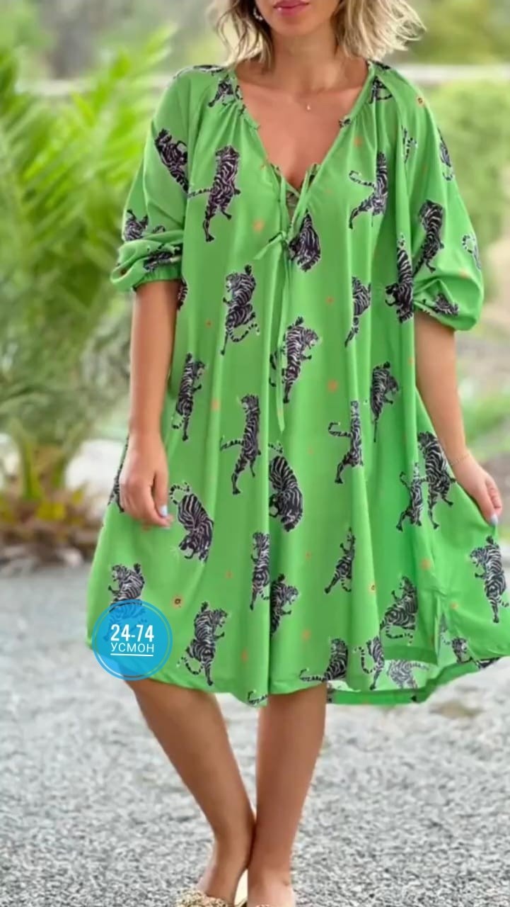 летнее платье туника,платье свободное летнее,женское повседневное свободное пляжное платье,платье женское пляжное,женское летнее платье