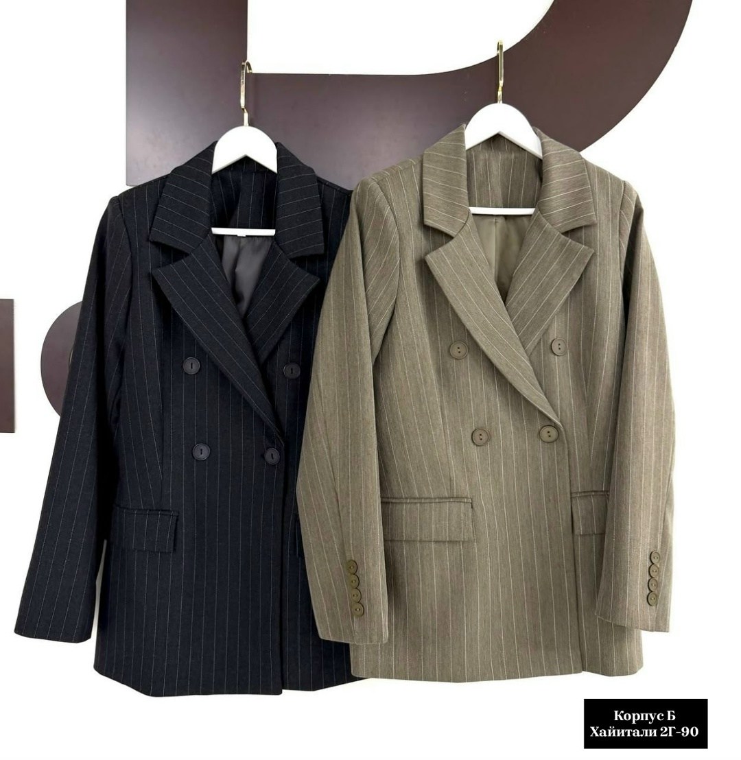 женский костюм,костюм классический,paola ray двубортный жакет в полоску,жакет