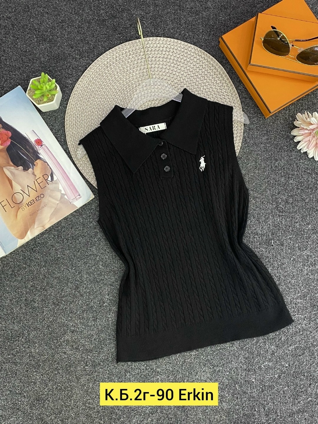 женская кофта,кофта поло,вязаные жилеты,женские жилеты,женский вязаный жилет