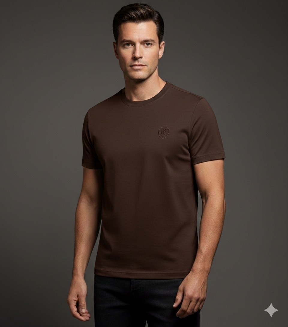 коричневая футболка,мужская футболка,футболки мужские брендовые,футболка,футболки для мужчин