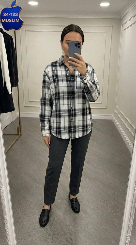 рубашка оверсайз в клетку betrendy wear,женская рубашка в клетку,рубашка женская,рубашка женская в клетку оверсайз,рубашка