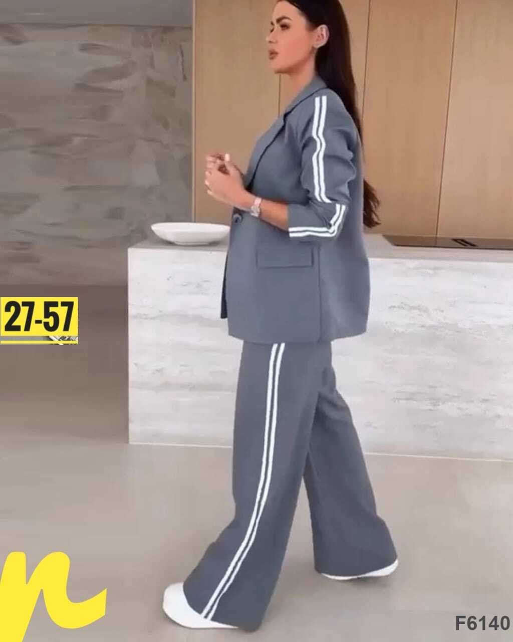 женский брючный костюм,женский брючный костюм двойка в стиле спортшик цвет серый,костюм женский,костюм брючный серый osa style,костюм женский двойка