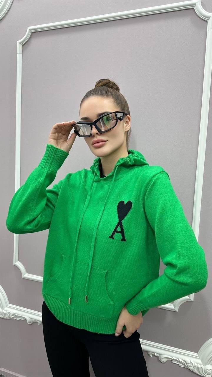 кофта женская,свитшот женская,женское толстовка,толстовка,зеленый свитшот