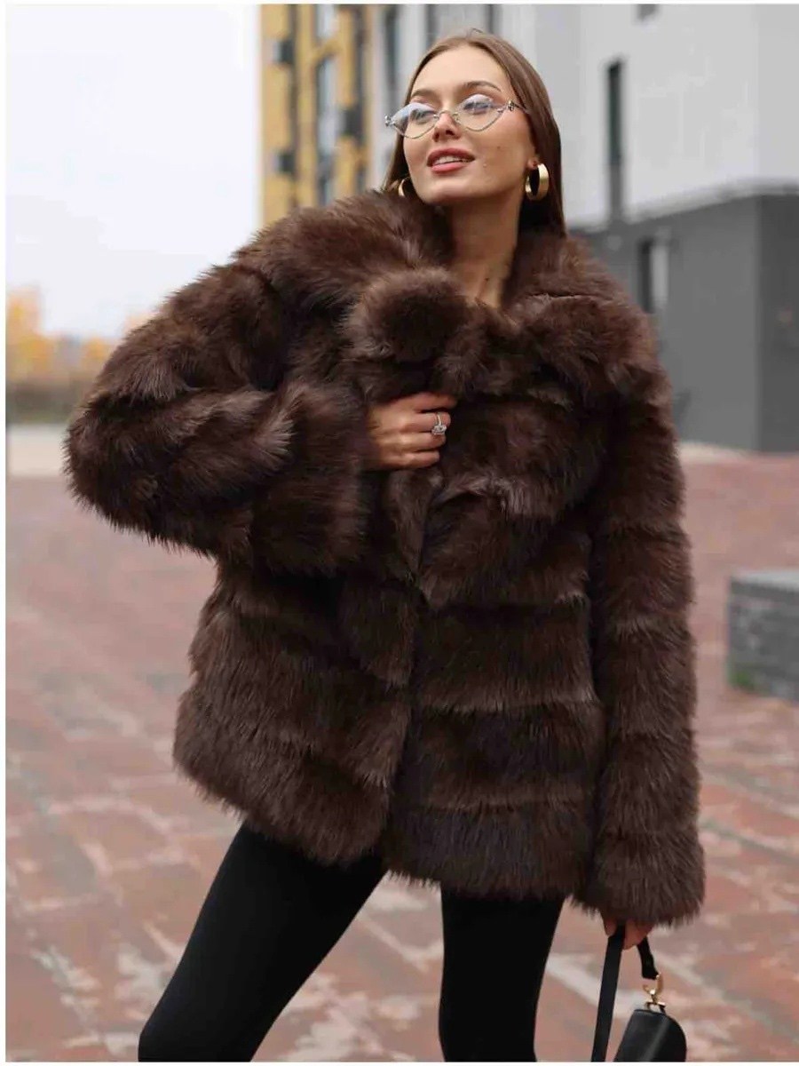 шуба,искусственная шуба,шубка,шуба натуральные,шуба коричневый