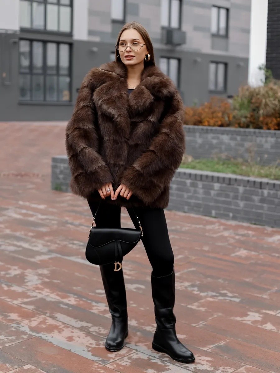 шуба,искусственная шуба,шубка,шуба натуральные,шуба коричневый