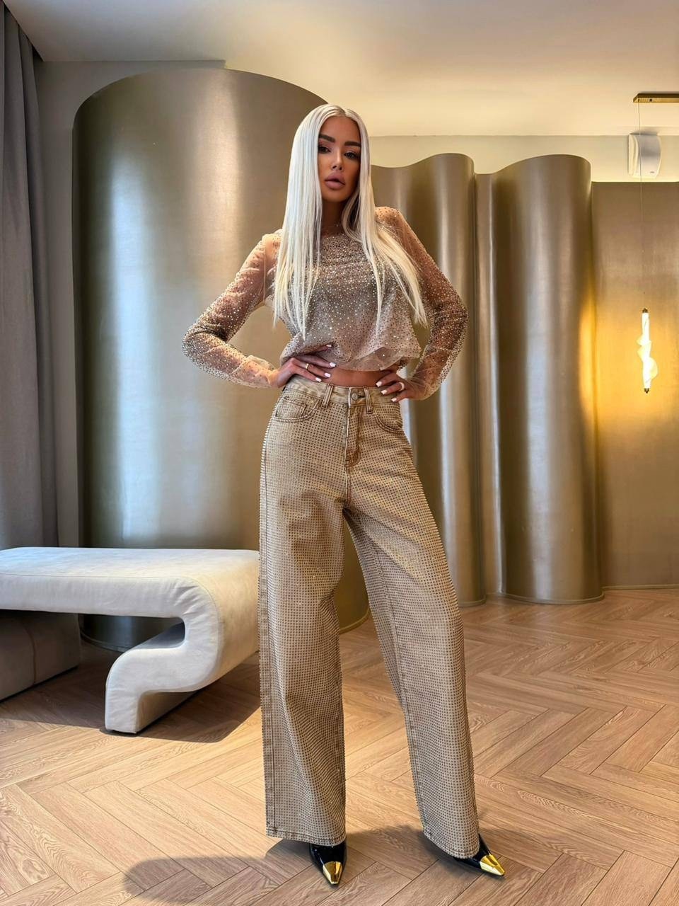 брюки блестящие,костюм с люрексом,брюки с пайетками,брючный костюм с люрексом,костюм женский