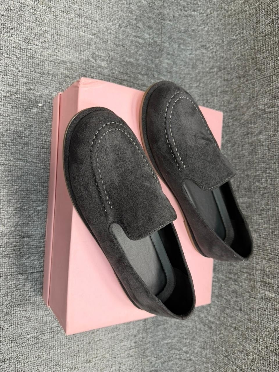 ,лоферы замшевые,мужские замшевые лоферы,замшевые мокасины,лоферы loro piana summer walk из замши серые