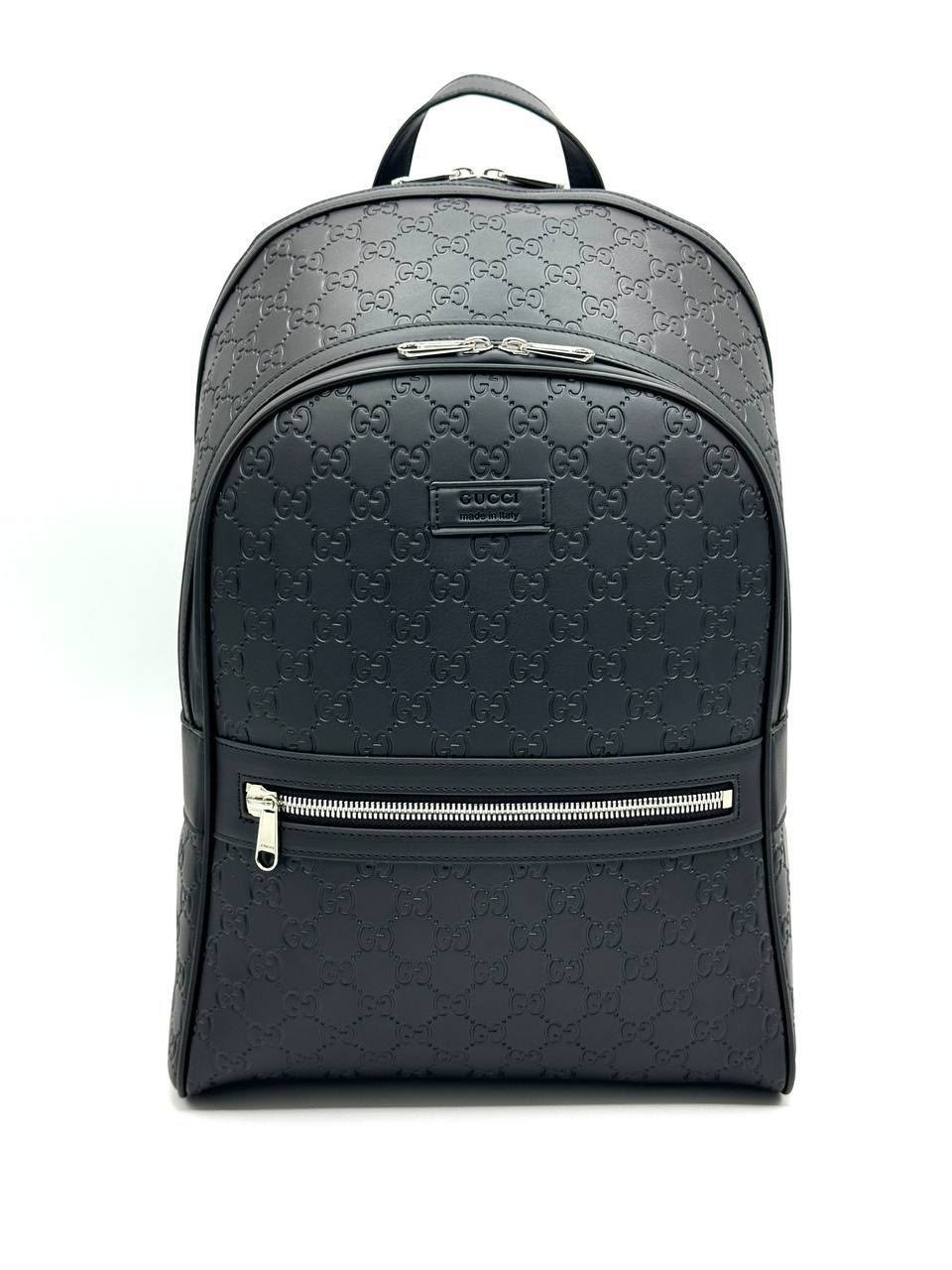 рюкзак gucci signature,рюкзак gucci,кожаный рюкзак gucci signature черный,рюкзак gucci мужской,рюкзак гуччи женский