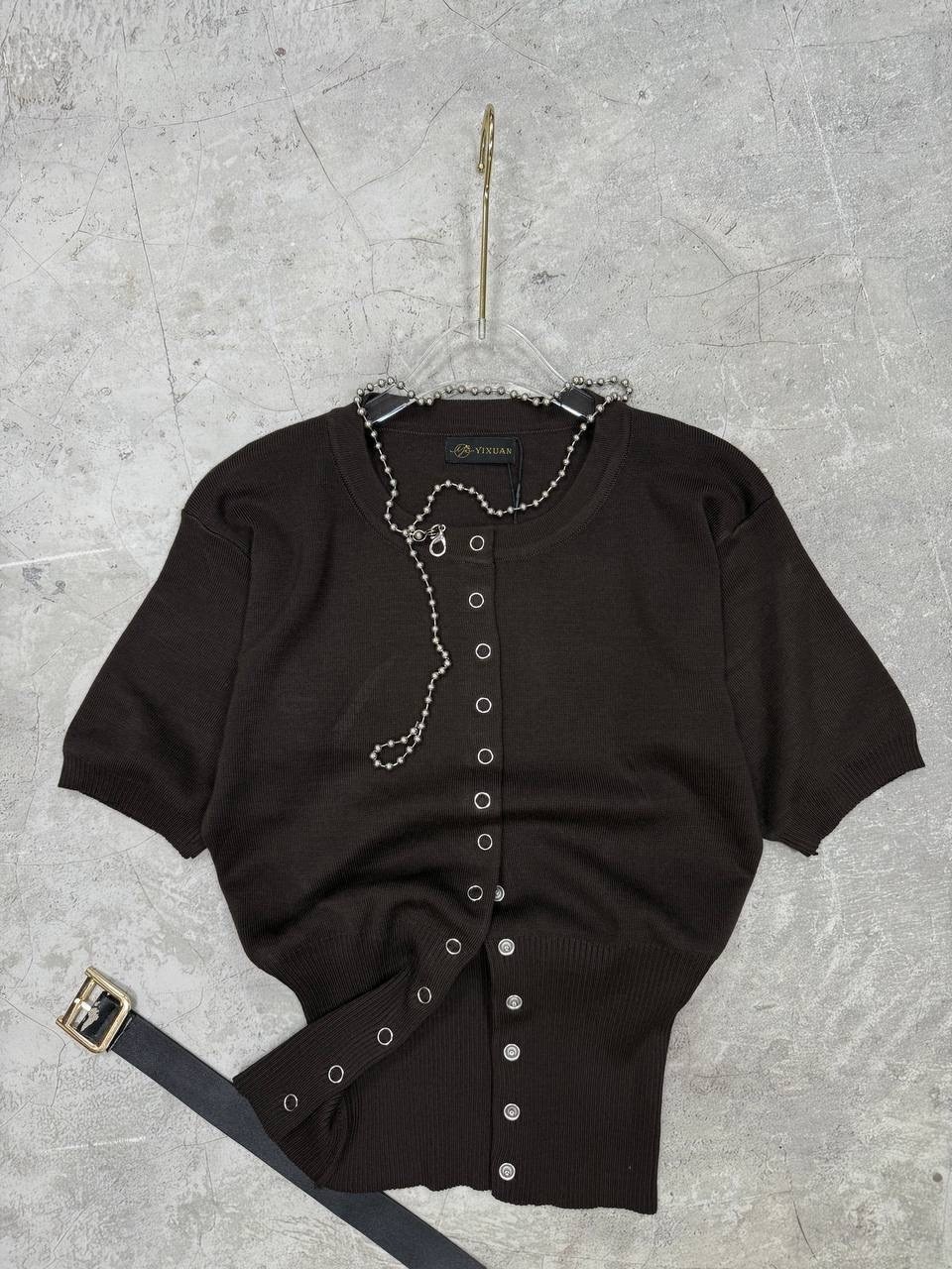 кофта кардиган,кардиган с круглым вырезом,женская кофта,кардиган трикотажный,кардиган женский