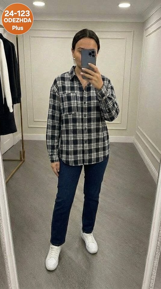 рубашка оверсайз в клетку betrendy wear,женская рубашка в клетку,женская рубашка,рубашка в клетку из плотной ткани,рубашка в клетку