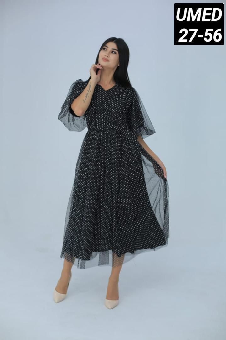 нарядное платье,платье женские,шифоновое платье,платье на выпускной,непышное платье из фатина миди пудровое