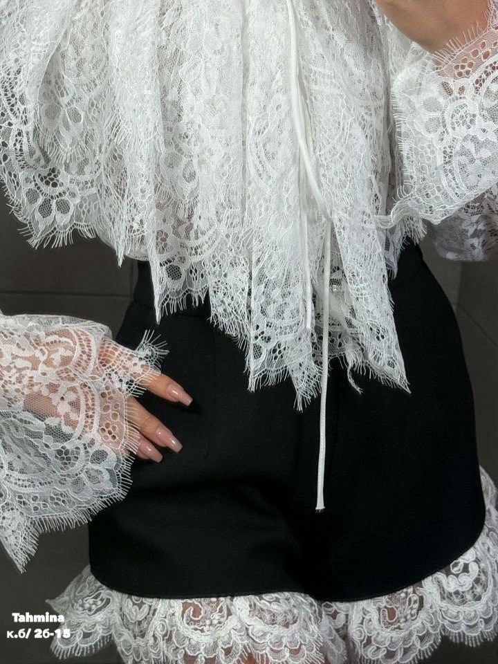кружевная блузка,шикарная блузка,ажурная блузка,блузка женская кружевная,белая кружевная блузка