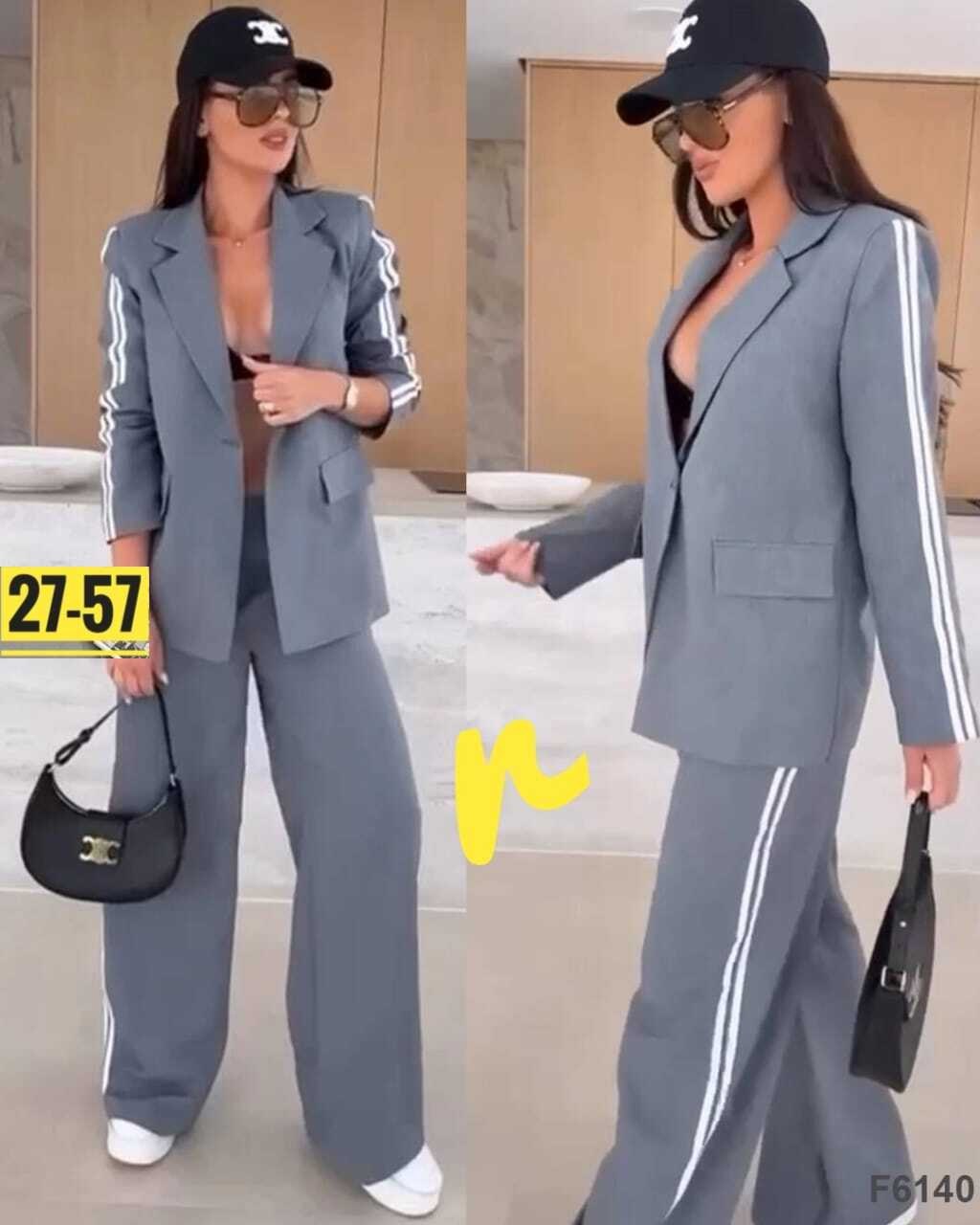 женский брючный костюм,женский брючный костюм двойка в стиле спортшик цвет серый,костюм женский,костюм брючный серый osa style,костюм женский двойка