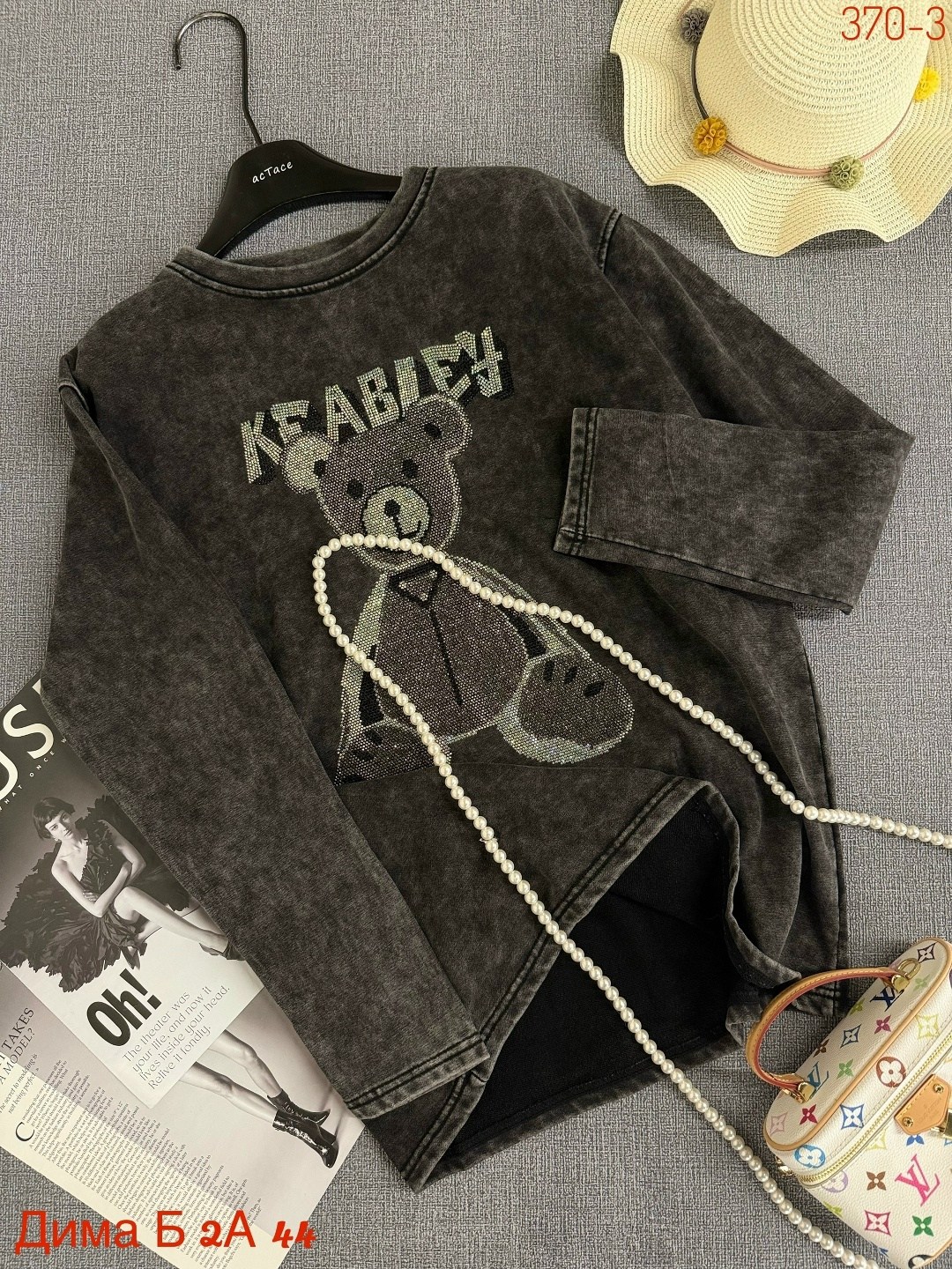 толстовка кофта,лонгслив оверсайз с принтом варенка arttimes,женская кофта,кофта,кофта хб