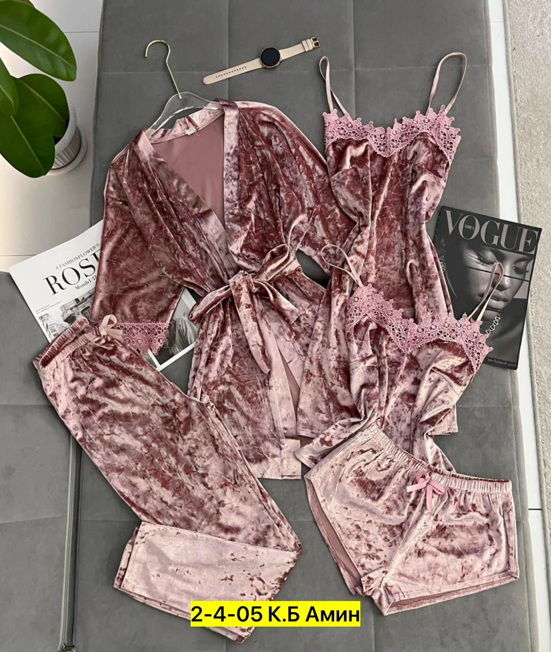 пижама комплект 5 в 1,пижама комплект женская,пижама комплект,комплект пижамный тройка велюр,комплект домашний пижама женская
