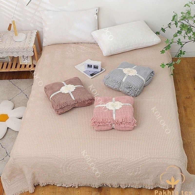 покрывало вафельное,покрывало плед,плед,вязаные пледы,плед покрывало вафельное