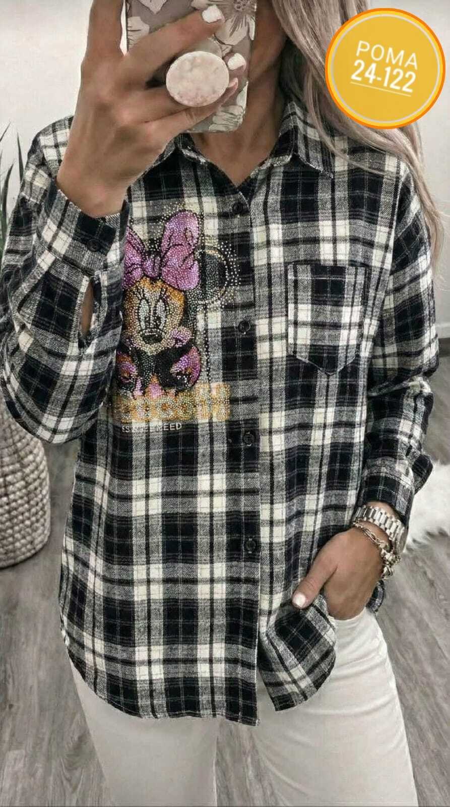 рубашка в клетку женская,рубашка теплая оверсайз в клетку betrendy wear,рубашка в клетку,женская рубашка,рубашка в клетку из плотной ткани