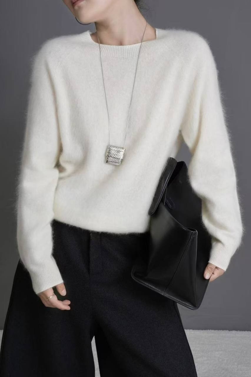 кашемировый свитер,кашемировый свитер с круглым вырезом,кашемировый свитер с круглым вырезом для женщин осень-зима,свитер для женщин,женские свитера