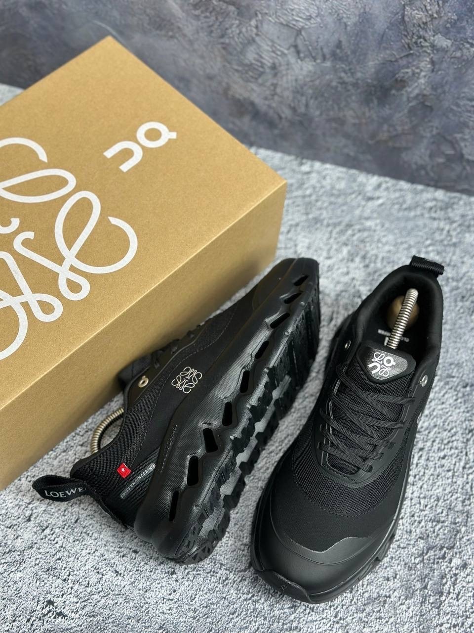 беговые кроссовки cloud hi водонепроницаемые черные on,кроссовки,черные кроссовки,кроссовки loewe,мужские кроссовки