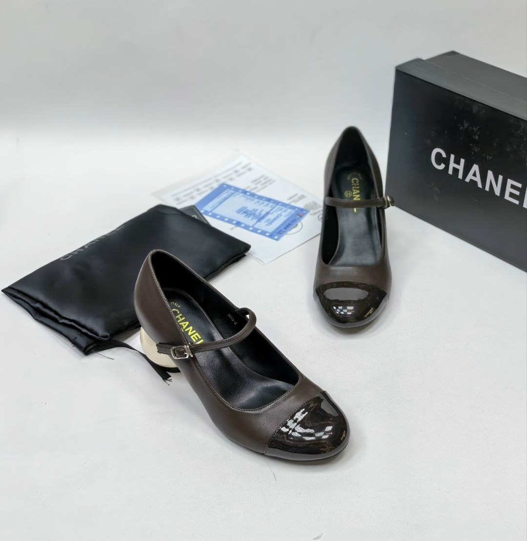 туфли chanel,туфли шанель,chanel женские туфли на высоком каблуке,chanel черные кожаные туфли,туфли мэри джейн шанель