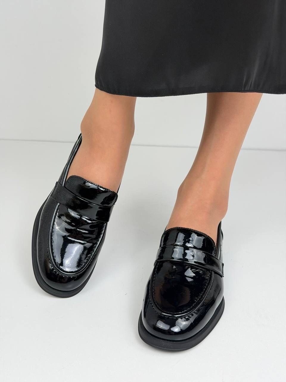 лоферы chanel,,женские кожаные черные лоферы chanel,туфли chanel,лоферы женские