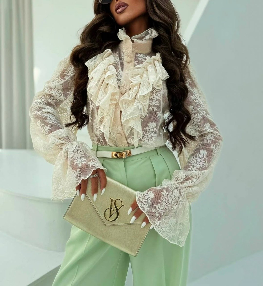 женская кружевная рубашка-блузка из гипюра,блузка кружевная,рубашка кружевная,женская кружевная рубашка,красная кружевная рубашка