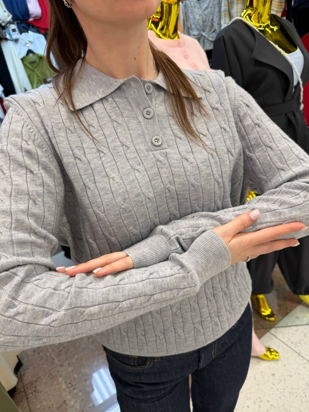 женская кофта,джемпер,серый джемпер,кофта,женские джемпера