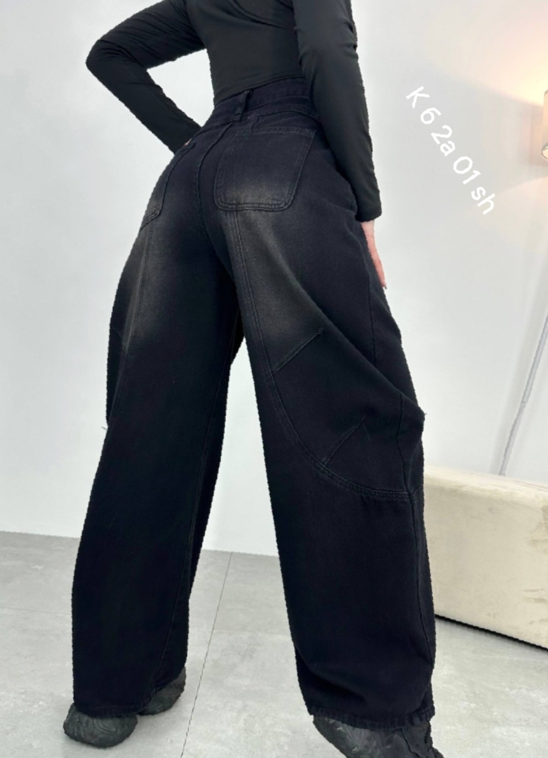 широкие джинсы,женские длинные мешковатые джинсы harajuku черные широкие брюки,широкие черные джинсы,джинсы женские,джинсы