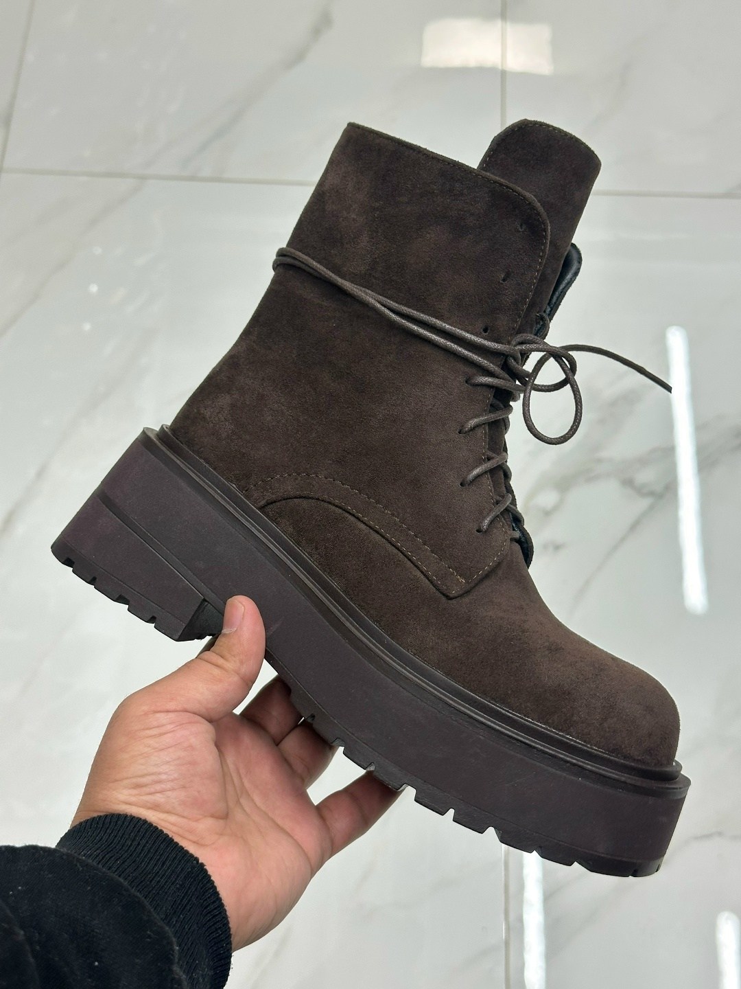 ,ботинки,ботинки женские,зимние женские ботинки на грубой подошве, женская