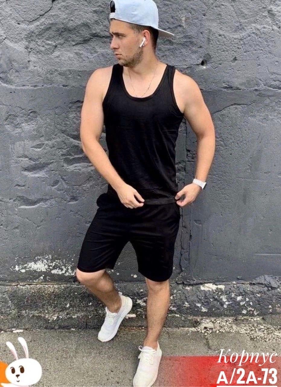 мужская майка,мужская майка черная,майка и шорты,спортивная майка мужская,мужская мода