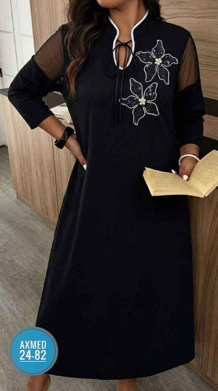 платье женское,платье,платье для женщин,женское платье больших размеров,платье черное