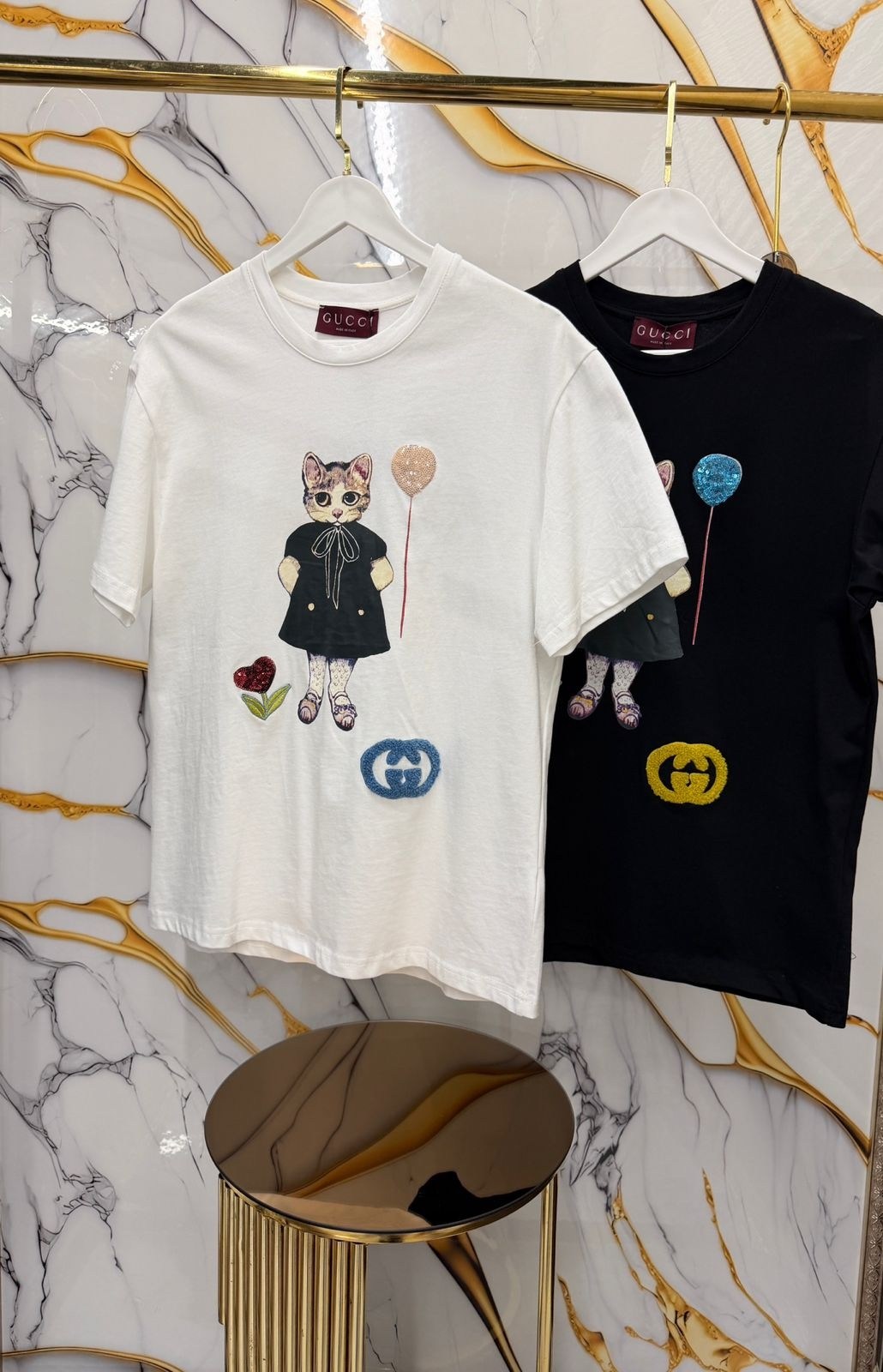 комплект футболки,футболка gucci,футболки и топы,футболки гуччи,футболки женские мужские