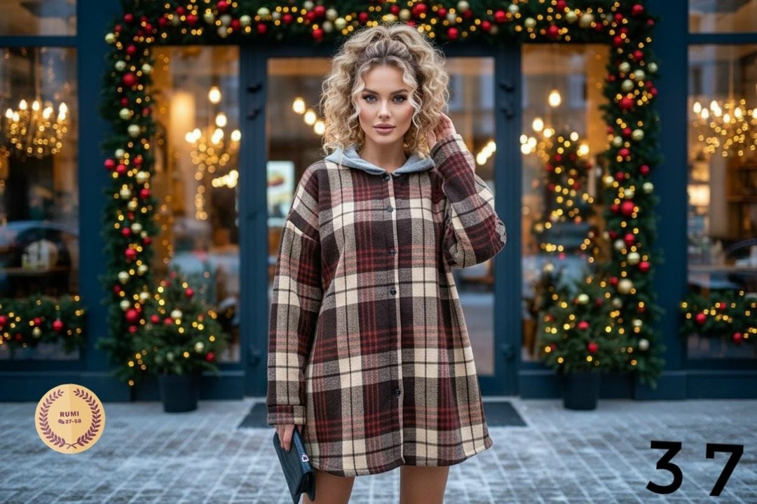 пальто в клетку,стильное пальто,женская кофта,теплая кофта,рубашка оверсайз теплая в клетку