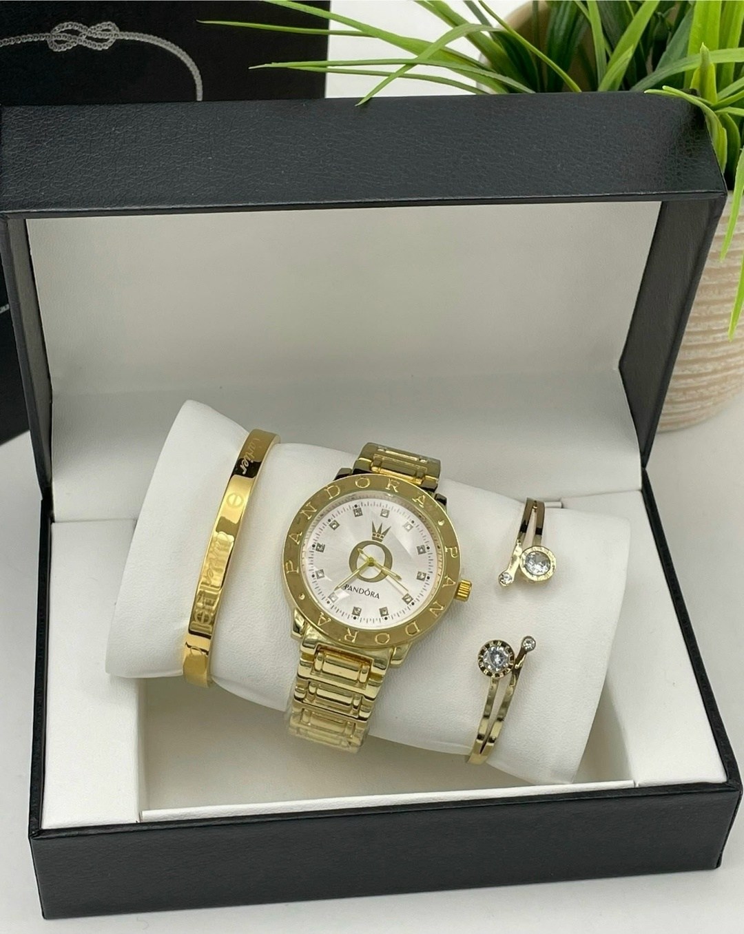 набор часы,часы женские,набор с браслетом,часы наручные женские пандора,часы наручные