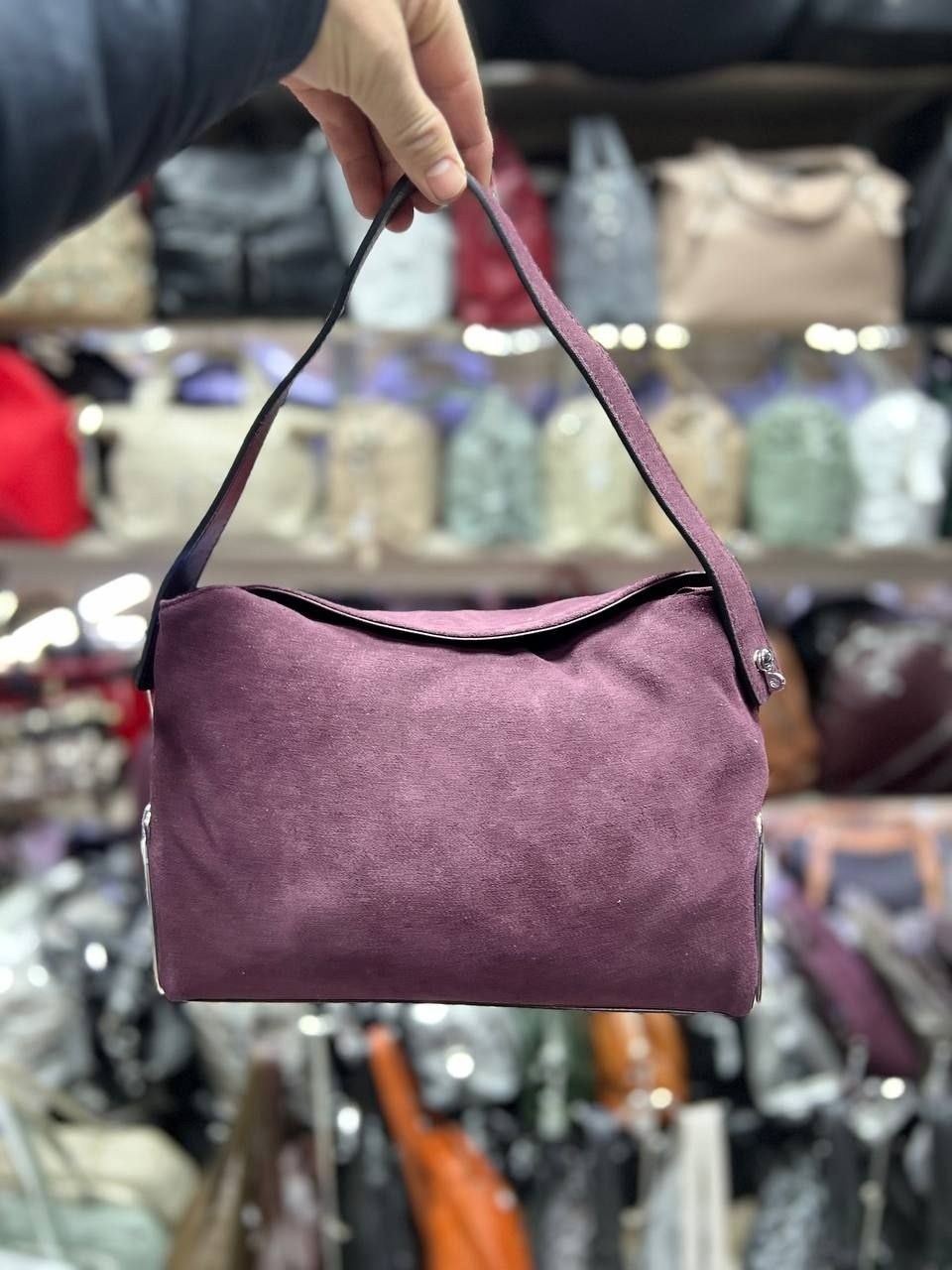 замшевая сумка,замшевая сумка женская,сумка женская из натуральной замши,сумка galanteya 16223.23с857к45 рыжий,сумка из натуральной замши