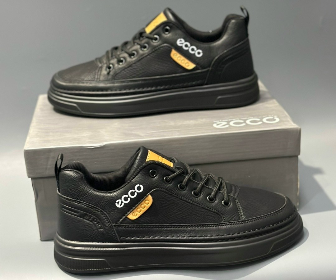 кроссовки ecco,мужские кроссовки ecco,,кожаные кроссовки мужские, мужская кроссовки