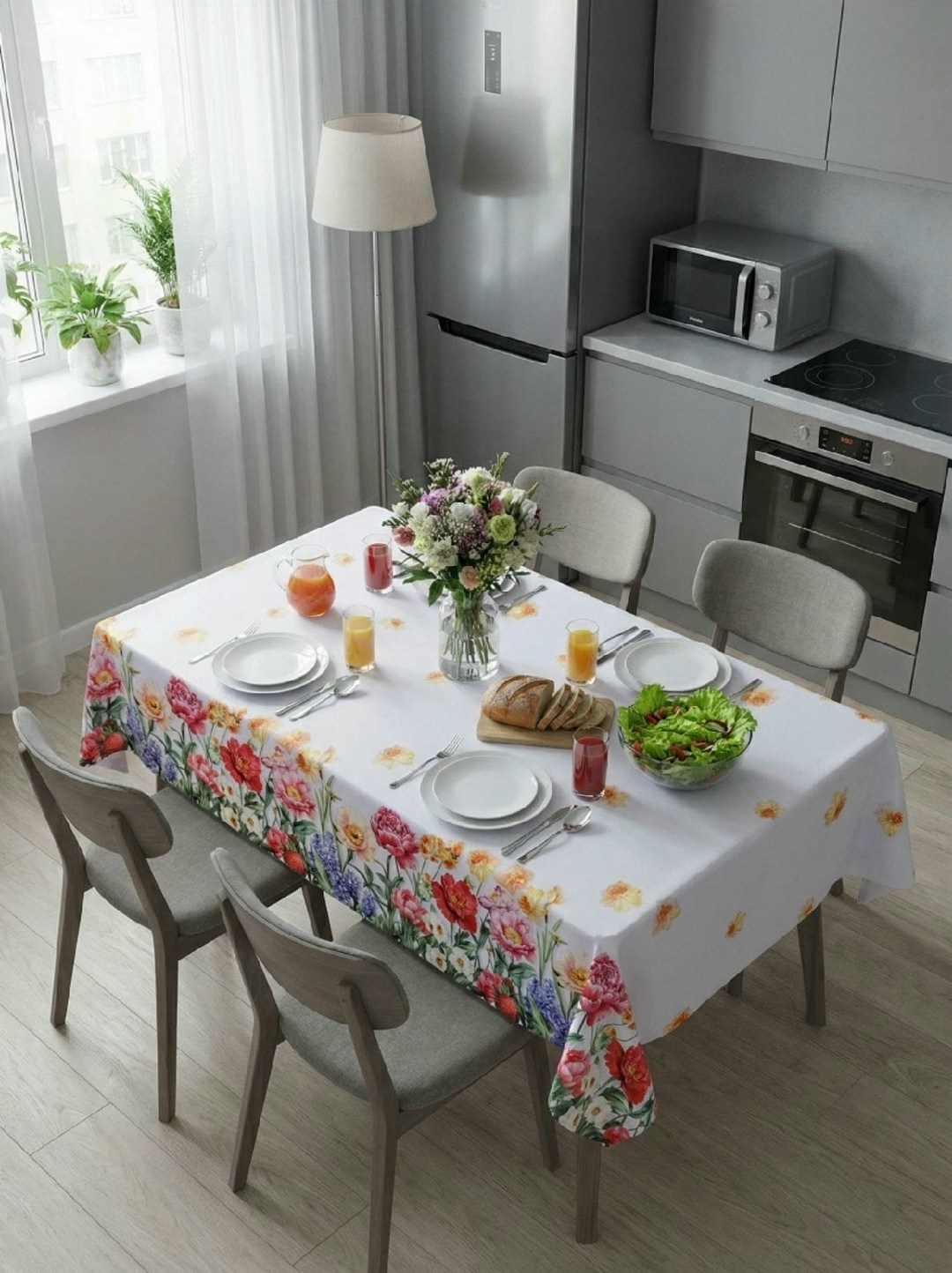 скатерть клеенка на стол 140*180 см на тканевой основе,скатерть клеенка пвх на стол 140,скатерть клеенка пвх на стол на кухню прямоугольная водоотталкивающая колорит 195х135 см,скатерть клеенка пвх на