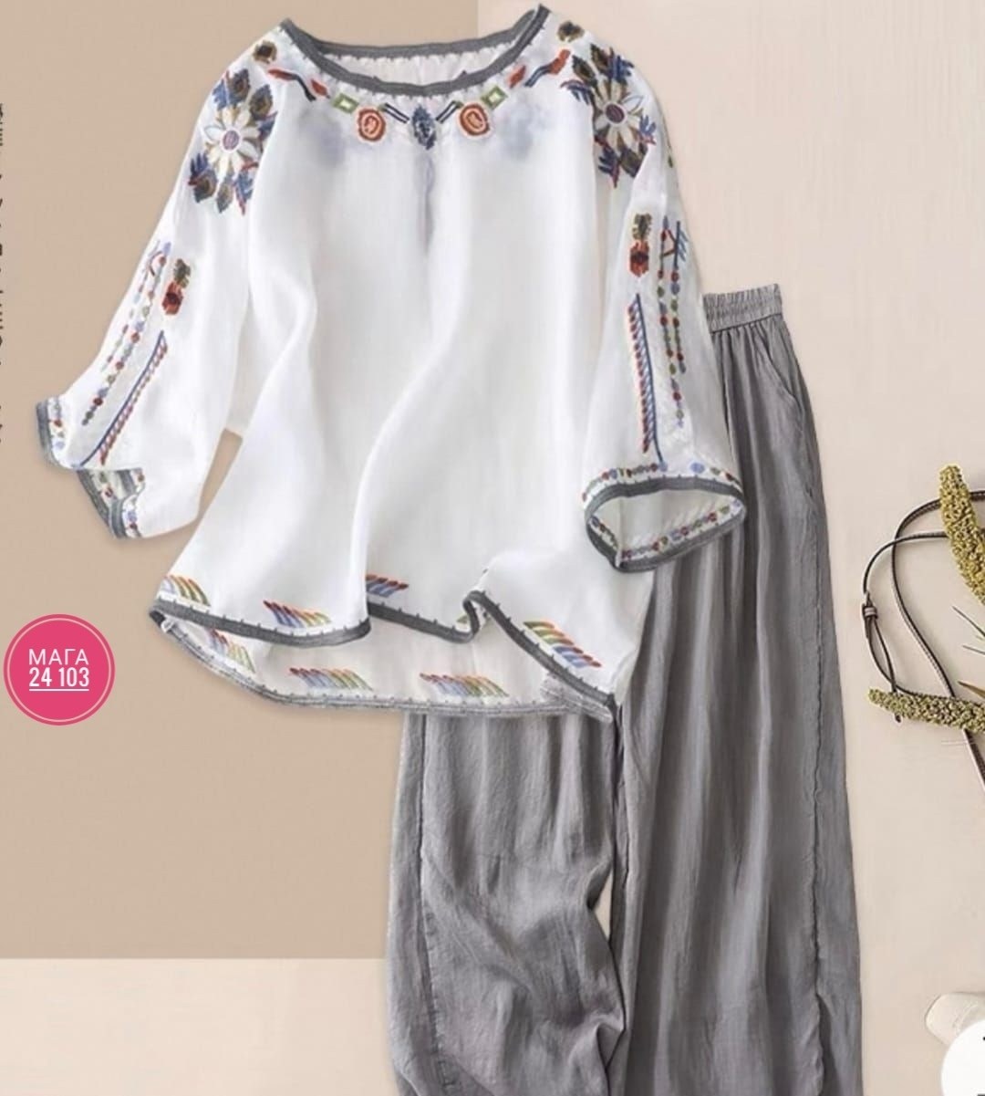 блузка в стиле бохо,блузка с вышивкой,домашние костюмы,костюм комплекты,женская винтажная блузка с вышивкой