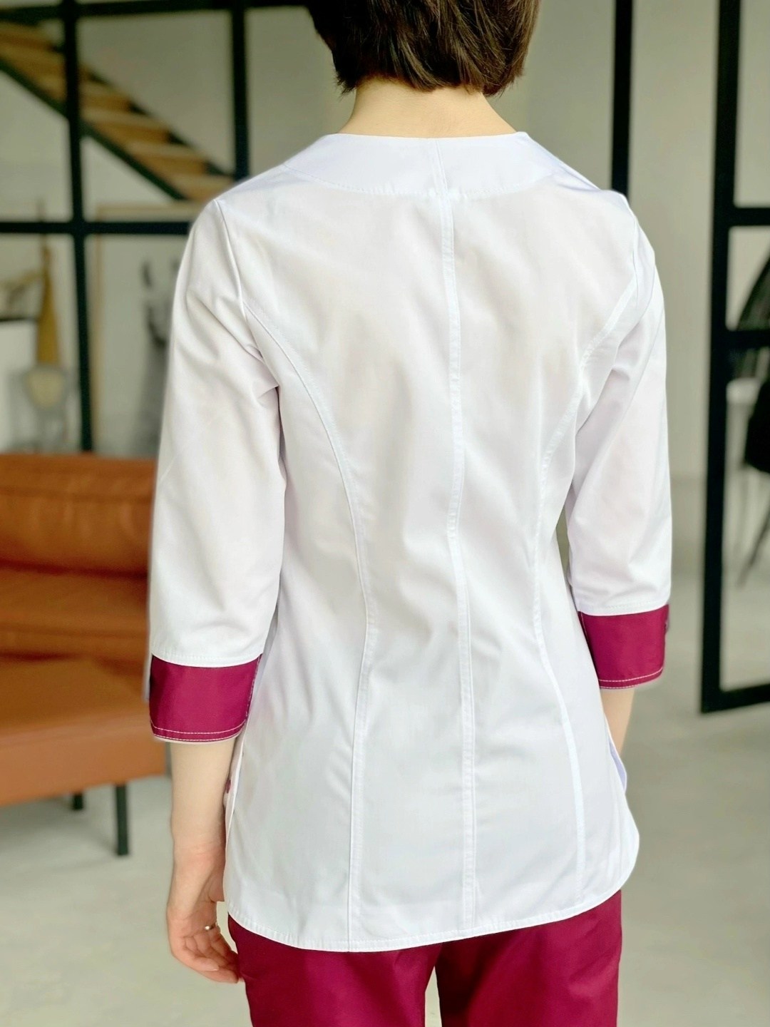 костюм медицинский женский,костюм медицинский,медицинский костюм женский белый с красным mita,медицинский костюм женский белый с красным mitа мила,мед костюмы женские