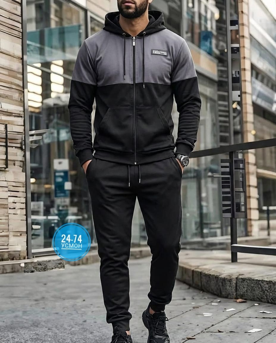 спортивный костюм мужской,костюм спортивный,костюм на флисе,костюм мужской спортивный утепленный толстовка и штаны арт. 952873,костюм спортивный мужской спортивный костюм