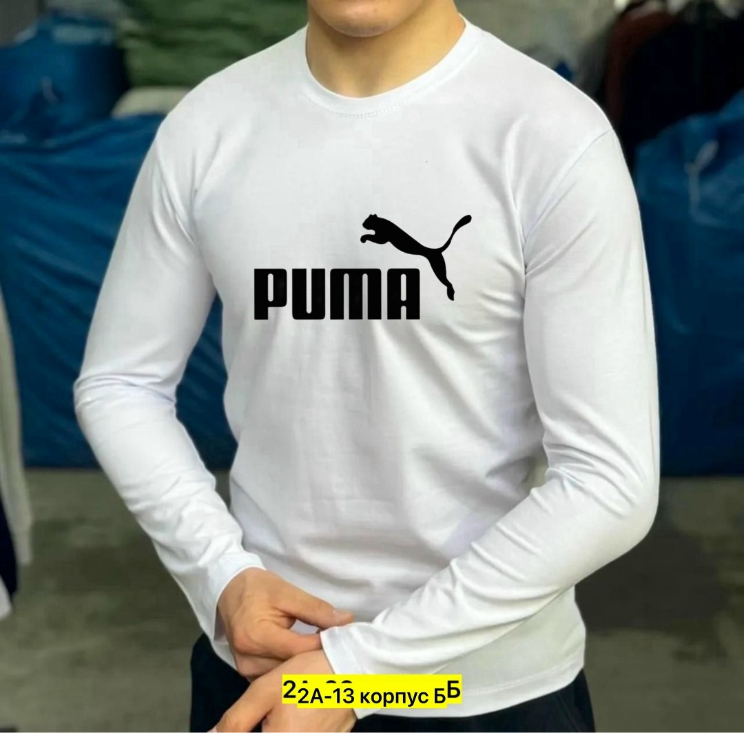 лонгслив puma мужской,лонгслив puma,мужские свитшоты,толстовки свитшот,лонгслив puma лонгслив