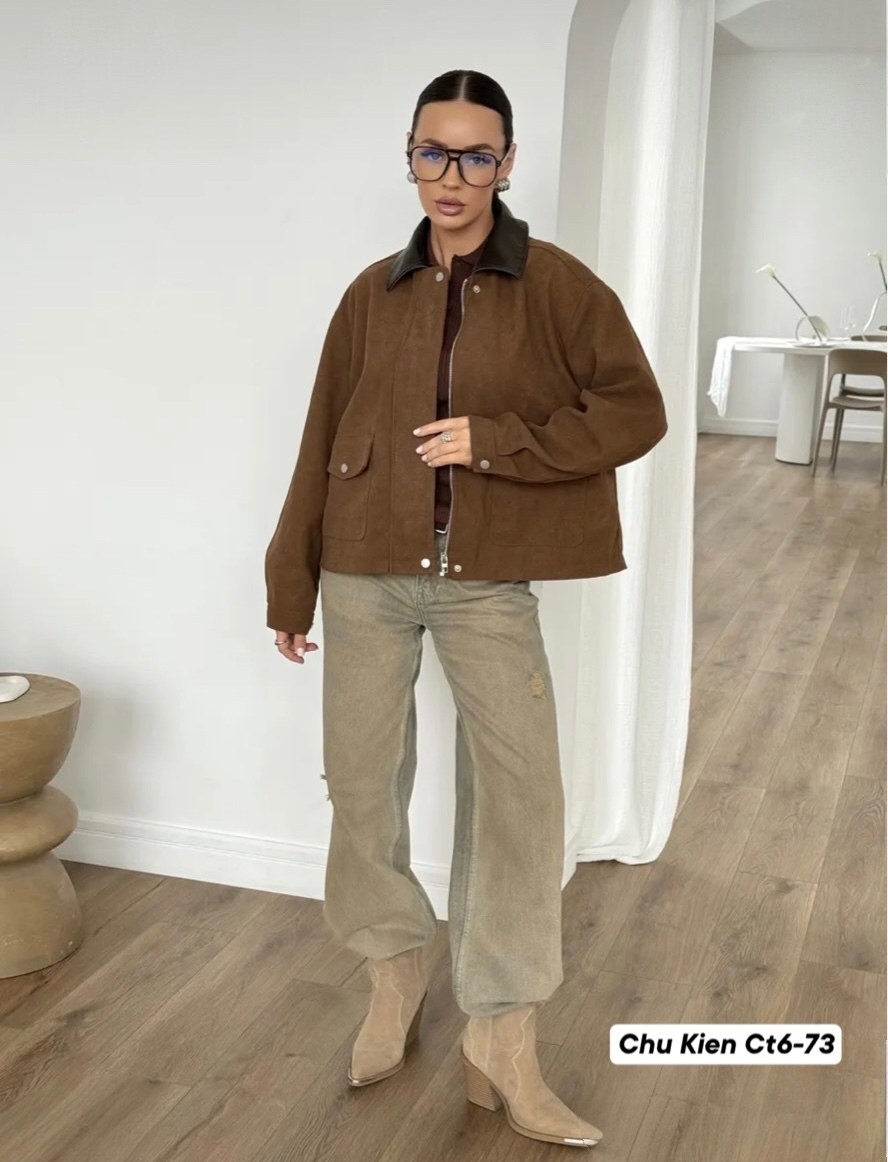 куртка свободного кроя из искусственной замши коричневого цвета asos design,куртка замшевая женская,женская куртка,замшевая куртка,демисезонная куртка