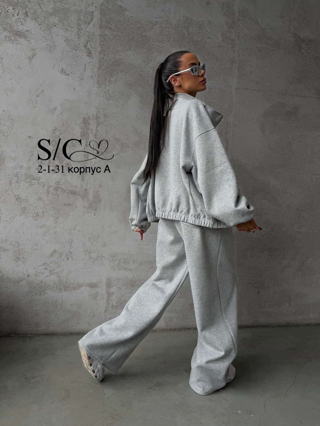 костюм спортивный женский,костюм женский,спортивный костюм,серый спортивный костюм оверсайз,костюм спортивный цвет gray размер 42-44