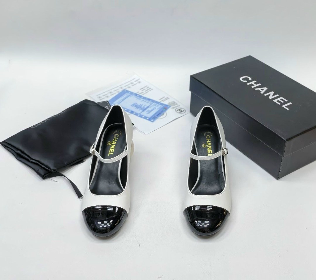 туфли chanel,туфли шанель,chanel женские туфли на высоком каблуке,chanel черные кожаные туфли,туфли мэри джейн шанель