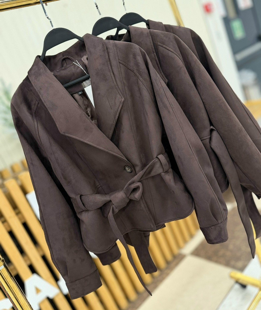 пальто-пиджак из шерсти c шелком idol jacket шоколад,женское укороченное шерстяное пальто tbpro,пиджак женский оверсайз,пиджак оверсайз коричневый жакет luna luminosa,пиджак оверсайз блейзер жакет be&